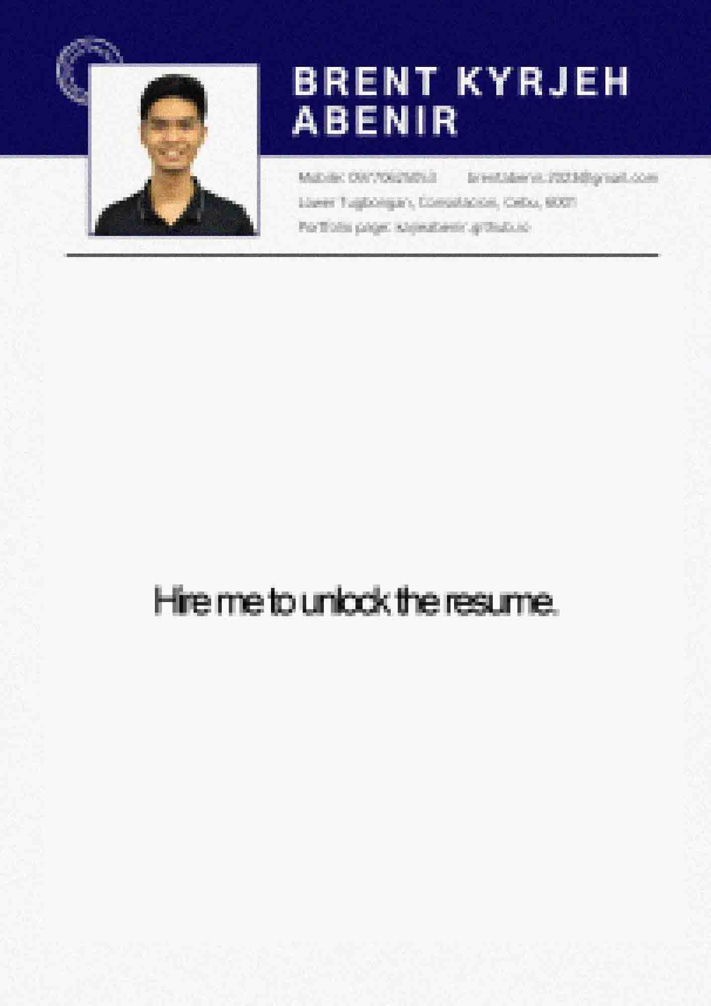 Resume