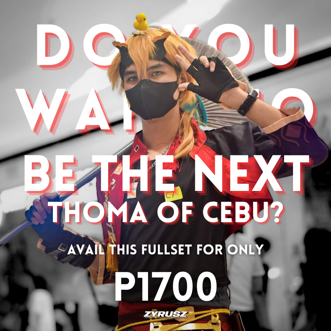 Thoma Cosplay Sale Design